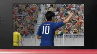 Winning Eleven 2012 Pro Evolution Soccer Trailer Nintendo 3DS Conference 2011 Japan [upl. by Eustace]