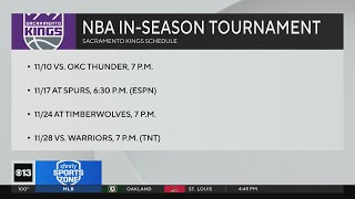 NBA releases schedule for inaugural inseason tournament [upl. by Oinoitna]