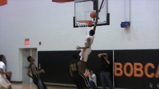 Northeastern takes off with Nwandus dunks [upl. by Eimyaj]