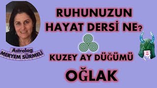 RUHUNUZUN HAYAT DERSİ NE  KUZEY AY DÜĞÜMÜ OĞLAK [upl. by Esydnac82]