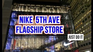 NIKE 5th AVE FLAGSHIP STORE  NEW YORK CITY [upl. by Barnaba31]