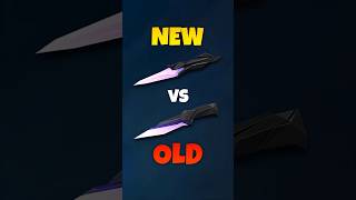 New SINGULARITY 20 BUTTERFLY KNIFE vs Old SINGULARITY KNIFE Valorant Best Knife Skin [upl. by Pegg]