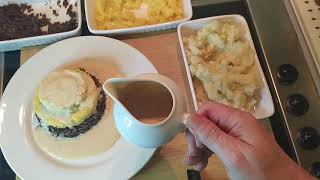 HAGGIS NEEPS AND TATTIES  WHISKY SAUCE [upl. by Romney48]