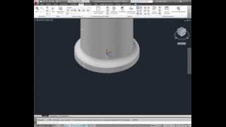 AutoCAD Práctico Crear un bolardo en 3D vídeo 30 [upl. by Kazim]