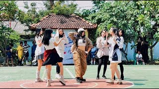 KPOP DANCE COVER AT SCHOOL SMART MANIAC ROCKSTAR ARMAGEDDON [upl. by Narba338]