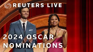 LIVE 2024 Oscar nominations [upl. by Eenalem634]