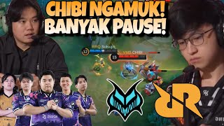 CHIBI NGAMUK  META PAUSE KAH  RRQ VS VAMOS MATCH 2  KNOCKOUT STAGE DAY 1 [upl. by Yrol862]