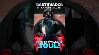 Darth Vader Saved Luke Skywalkers Soul Star Wars shorts [upl. by Ybbob]