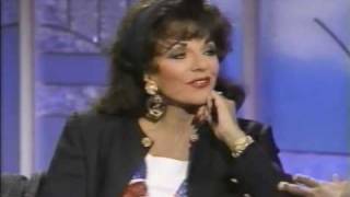 Joan Collins appearance on the Arsenio Hall Show Part 1 [upl. by Cioffred]