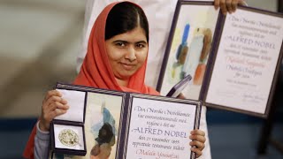 Malala Yousafzais EPIC Speech During Nobel Peace Prize Acceptance [upl. by Yeslrahc734]