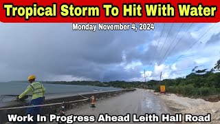 Tropical Storm And Flooding Expected For St Thomas But Chec Still Out Working [upl. by Foulk119]