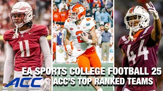 ACCs Top Ranked Teams  EA Sports College Football 25 [upl. by Navonoj416]