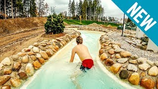 Center Parcs Allgäu  Wild Water River 165m  Wildwasserbahn POV [upl. by Klara20]