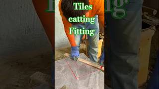 Tiles catting to fittings design tileideas foryou tiles floortiles shortvideos shortsviral [upl. by Emilia]