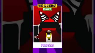 Guess Who Is Singing  Guess The Horror Incredibox Sprunki Characters By Their Voice PHASE 13 [upl. by Anaed]