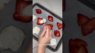 3 Ingredient Chocolate Fruit Froyo Clusters summerdessertrecipe [upl. by Frank]