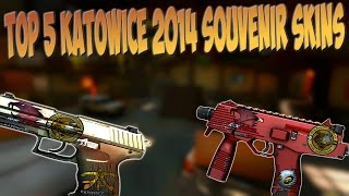 Top 5 Katowice 2014 Souvenir Skins [upl. by Ymmas]