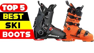 Top 5 Best Ski Boots Reviews of 2024 [upl. by Anaed]