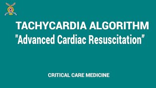 3 Tachycardia Algorithm  Advanced cardiac resuscitation [upl. by Margret]