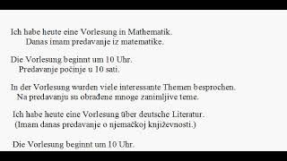 Jednostavno objašnjenje za VORLESUNG u nemackom jeziku [upl. by Anelat]