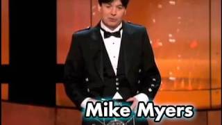 Mike Myers Salutes Sean Connery In A Kilt at the AFI Life Achievement Award [upl. by Tice]