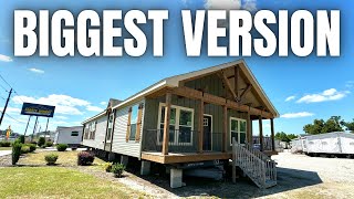 2 PORCHES 4 BEDROOMS amp MUCH MORE inside this NEW modular home tour [upl. by Ennirac511]