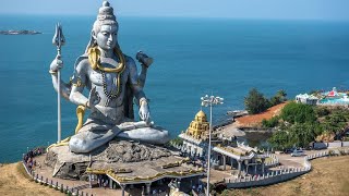 Virtual tour to MURUDESHWAR Temple  3rd highest Shiva Statue in the world [upl. by Hawker]