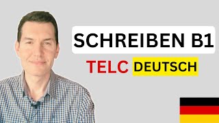 Schreiben B1  Tipps und Beispiele  TELC  Deutschprüfung [upl. by Neelehtak293]