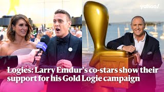 Logies 2024 Larry Emdur’s costars show their support for his Gold Logie campaign  Yahoo Australia [upl. by Aicilehp]