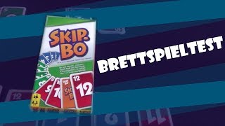 SkipBo Kartenspiel  Brettspieltest [upl. by Ednil]