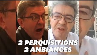 Le double visage de JeanLuc Mélenchon lors des perquisitions chez lui et à LFI [upl. by Arni159]