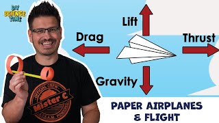 Flight amp Paper Airplanes  Ep 309 DIYST Science Time DIYST3 [upl. by Nnaeirrac484]