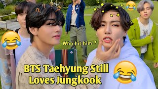 Taehyung Still Loves Jungkook BTS TaeKook Moments [upl. by Yrak]