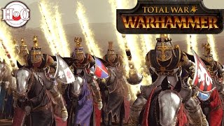 Total War Warhammer  Bretonnia  Wars of Errantry Badlands Quest Battle [upl. by Nilre565]