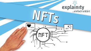 NFTs einfach erklärt explainity® Erklärvideo [upl. by Miuqaoj107]