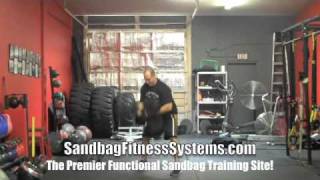 Sandbag Training Power Clean Variations for MMA Training Workouts [upl. by Rehpotsyrhc665]