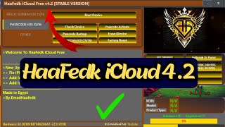 Haafedk iCloud Remove tool v42 download latest version 2024 bypass MDM IOS 17 with one click [upl. by Ahsemac801]