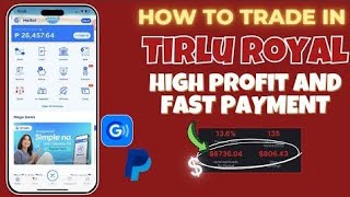 🚀 TIRLU EXCHANGE 🔥 BEST TRADING PLATFORM 🔥 JOIN AND EARN PASSIVE INCOME [upl. by Aekahs]