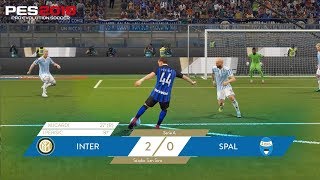 InterSpal 20  Mauro Icardi and Ivan Perisic  PES 2018 🎮⚫️🔵 [upl. by Leunam]