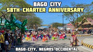 Bantayan Park Bago City Walking Tour  Babaylan Festival 2024 Street Dance [upl. by Sparky]