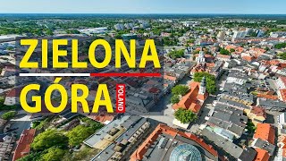 🇵🇱 Zielona Góra w 4K Sprawdź miasto z drona [upl. by Mallon668]