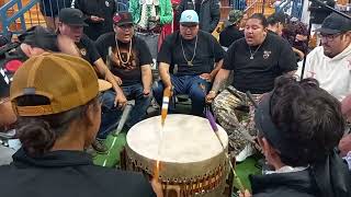 Bullhorn  Jrs Blackfoot confederacy div round 3  Prairie Chicken Dance World Championship 2024 [upl. by Assital583]