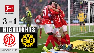 Mainz 05 gegen Dortmund 3  1  HIGHLIGHTS  Bundesliga 202425 [upl. by Suilmann]