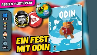 ODIN  Helvetiq  Brettspiel  Regeln amp Lets Play [upl. by Farkas]