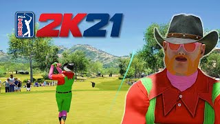 PGA TOUR 2K21 Match Play  Cloudcrest Country Club [upl. by Sudaorb]