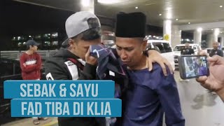 Sebak Momen Sedih Achey Sambut Fad di KLIA Bawa Baju Abam Tiba Rumah Abam Fad amp Ali Berpelukan [upl. by Asiil893]