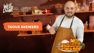 Taouk skewers or shish taouk marinade  The best chicken marinade recipe [upl. by Eerahc]