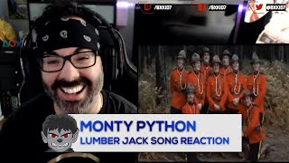 Monty Python Lumber Jack Song  REACTION [upl. by Otaner806]