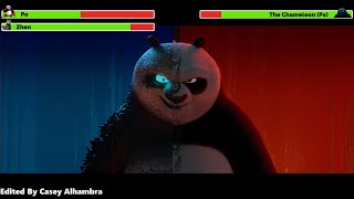 Kung Fu Panda 4 2024 Final Battle with healthbars 22 [upl. by Nastassia]