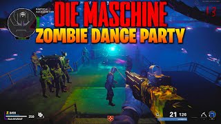 Die Maschine Zombie Dance Party Easter Egg Cold War Zombies Tutorial [upl. by Sakiv]